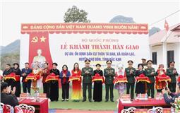 Khánh thành và bàn giao Khu tái định cư Tà Han